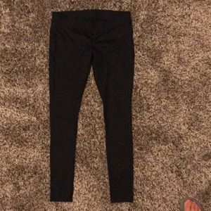Maternity black leggings (exercise fabric) Size XS